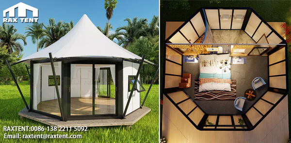 30 sqm one peak RAX tent house