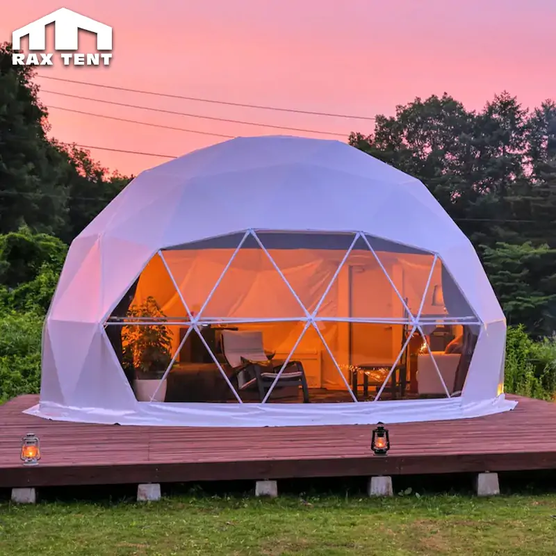 RAX 6m PVC fabric geodesic dome